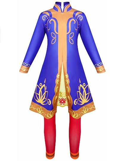 Detective Princess Costume Dress Up Halloween Cosplay with Pants
