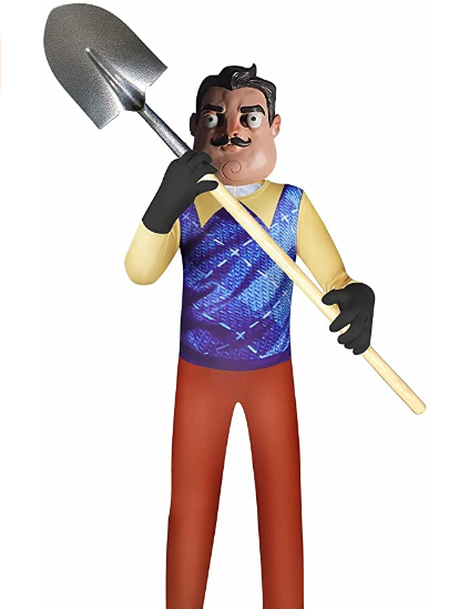 Hello Costume Horror Jumpsuit For Halloween Cosplay