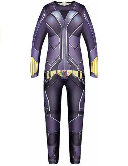 Girls Halloween Cosplay Costume Printed Jumpsuit