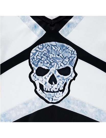 Cheerleader Costume Scary Skeleton Cheer Dress