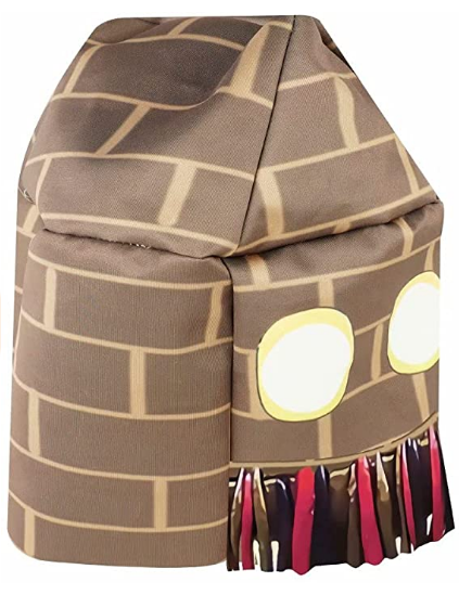 House Head Scary Monster Halloween Costume Jumpsuit