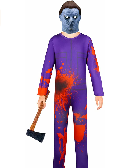 Killer Costume for Boys Scary Halloween Cosplay