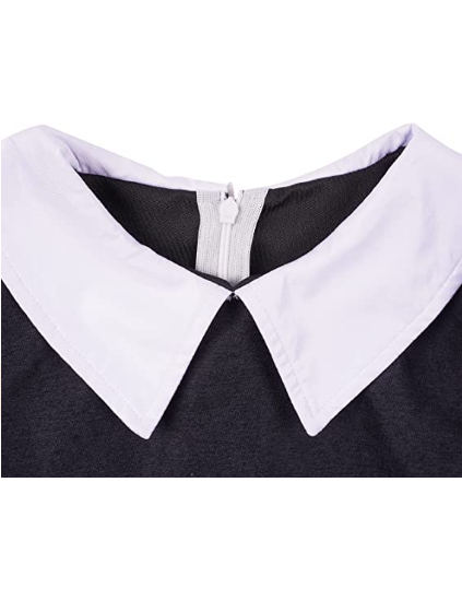 Girls Costume Summer Puff Sleeve Dress