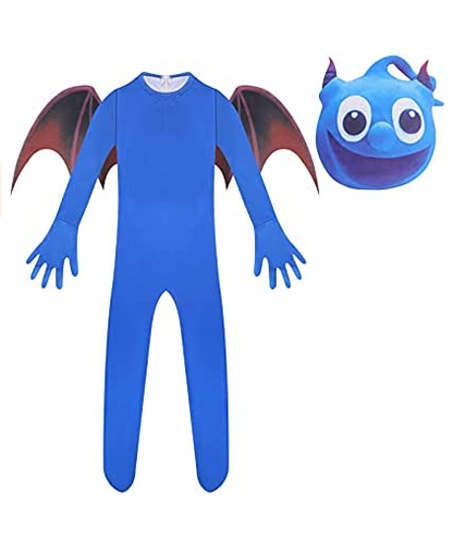 Devil Costume with Wing Cosplay Jumpsuits