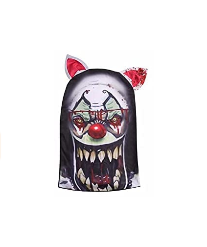 Killer Clown Costumes Scary Blood Devil Jumpsuit