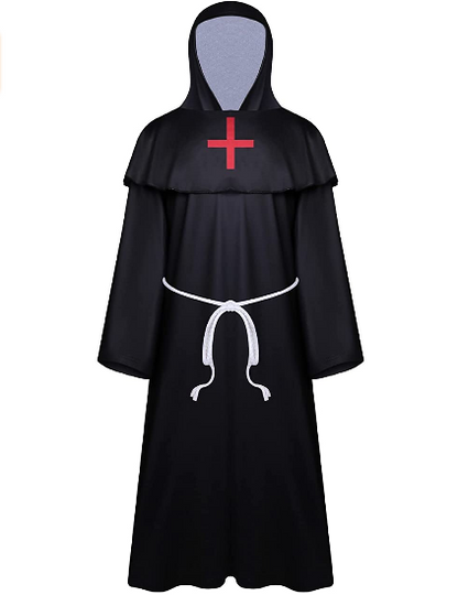 Priest Robe Costume for Halloween Unisex Kids
