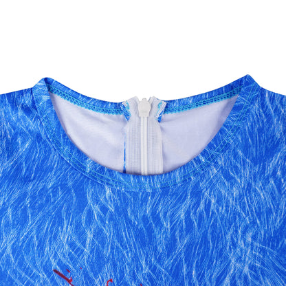 Rainbow Friends Roblox Games Costume for Kids Blue Monster Wiki Cosplay Horror Game Halloween Jumpsuit Party Outfit
