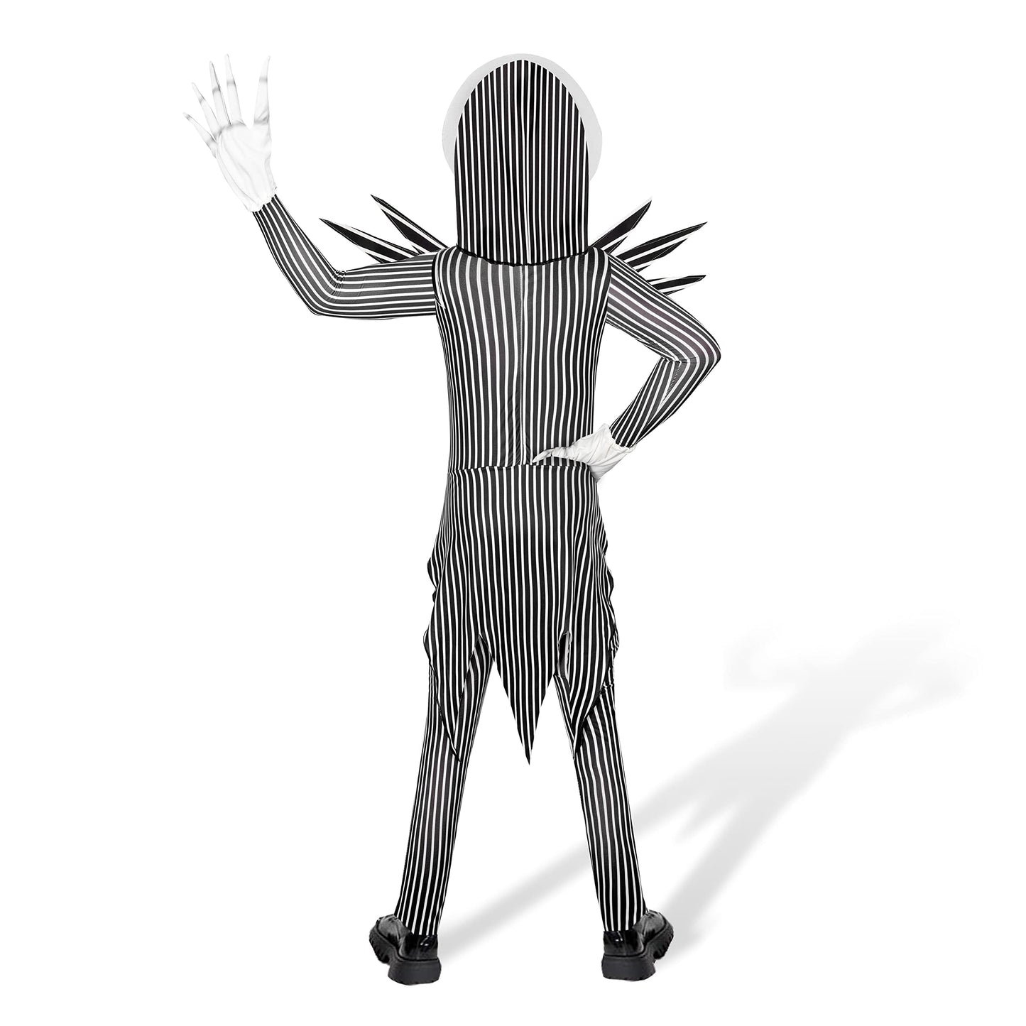 Jack Costume Kids Christmas Halloween Costume Boys Halloween Costume Cosplay Outfit with Mask and Gloves 4-12 Years