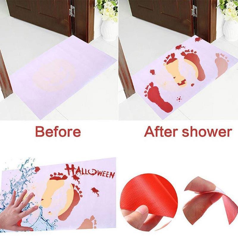 Halloween Bloody Color Changing Bath Mat、、sdecorshop