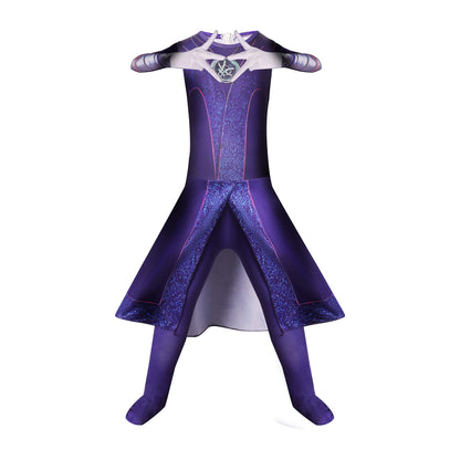 Strange Costume for Kids Dr Cosplay with Superhero Capes Full Jumpsuit Cloak Madness Outfits Halloween Party Boys